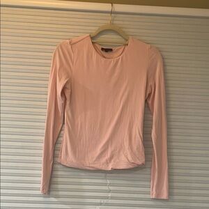 Women's Pink Long Sleeve Top